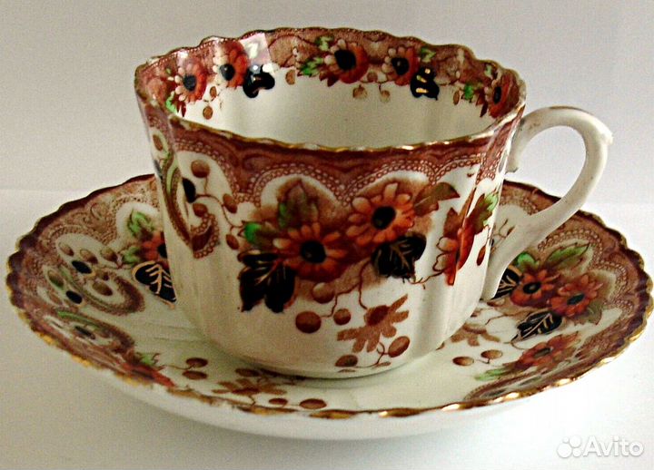 Чайно кофейная пара.Маргаритка.Фарфор.Daisy.Англия