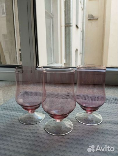 Цветное стекло, винтаж, СССР