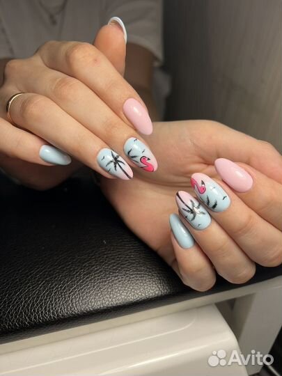 Маникюр гель-лак