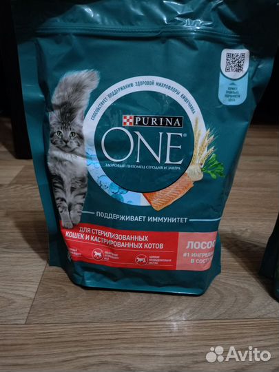 Корм для кошек purina one