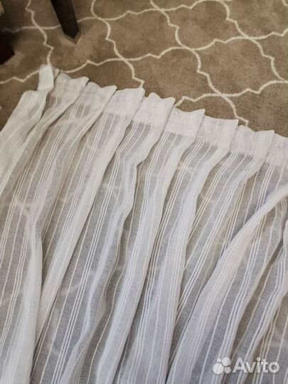 Шторы тюль бу 250*280