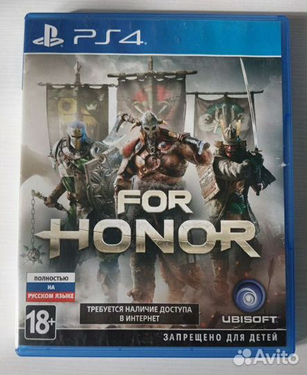 For Honor ps4 диск