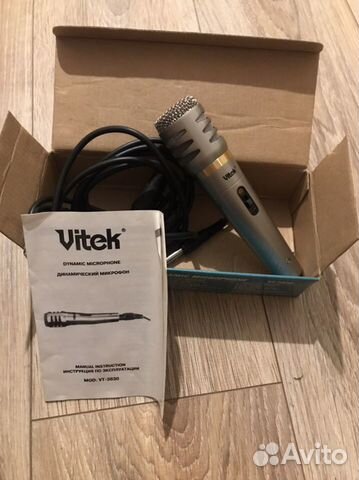 Студийный микрофон Vitek vt 3830