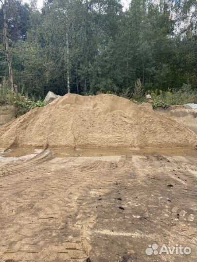 Песок щебень