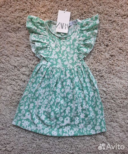 Летнее платье на девочку Zara