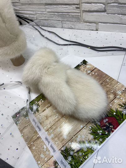 Норковые варежки