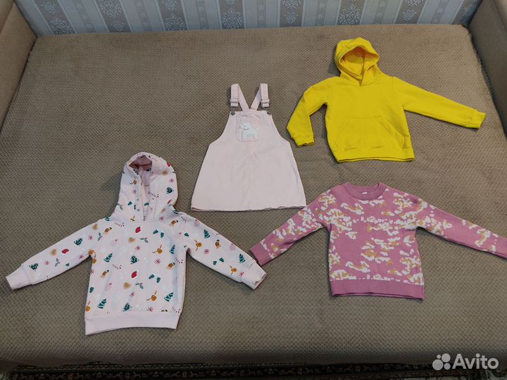 Кофты толстовки сарафан для девочки