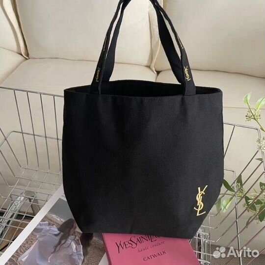 Сумка шопер ysl Ysl холщовая шоппер зара леопард