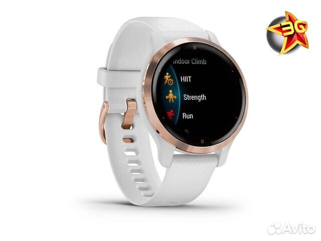 Часы Garmin Venu 2S White/Rose Gold