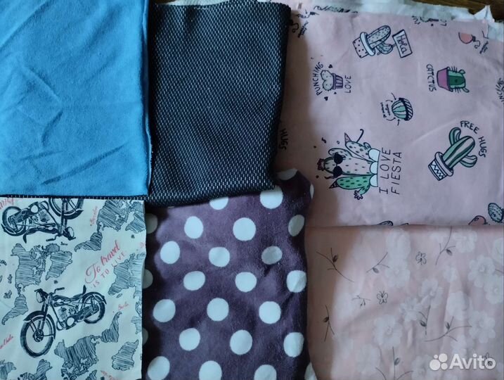 Ткань кулирка, футер лоскут