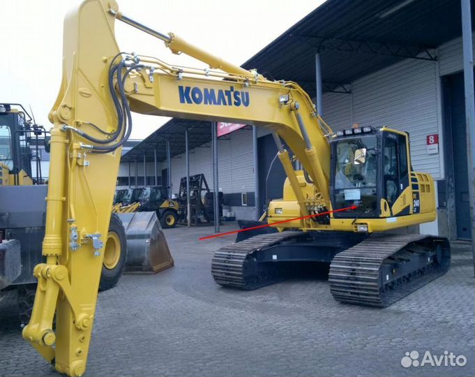 Стекло лобовое нижнее на экскаватор Komatsu PC240