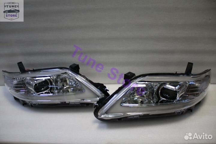 Фары Toyota Camry 40 2009-2011 стиль Lexus
