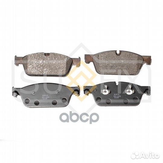 Колодки тормозные дисковые перед прав/лев S