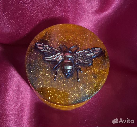 Шкатулка из эпоксидной смолы