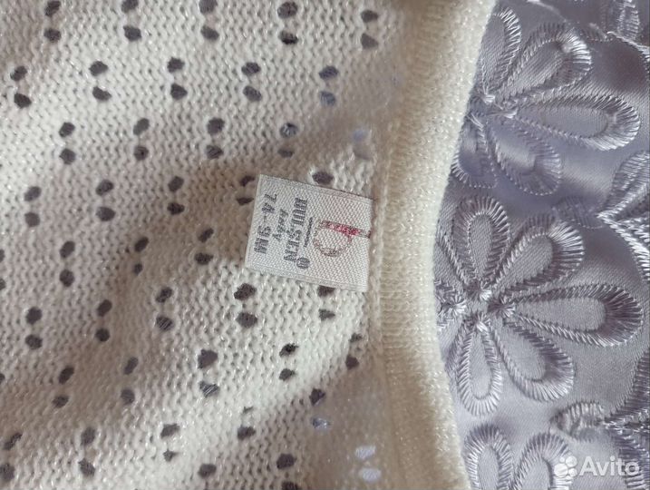 Платье для девочки 7-9 месяцев