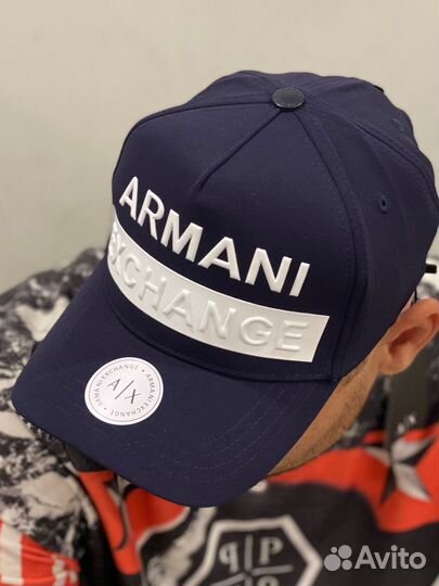 Бейсболка кепка armani exchange