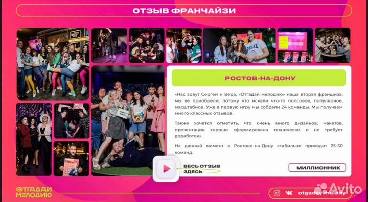 Франшиза готового бизнеса