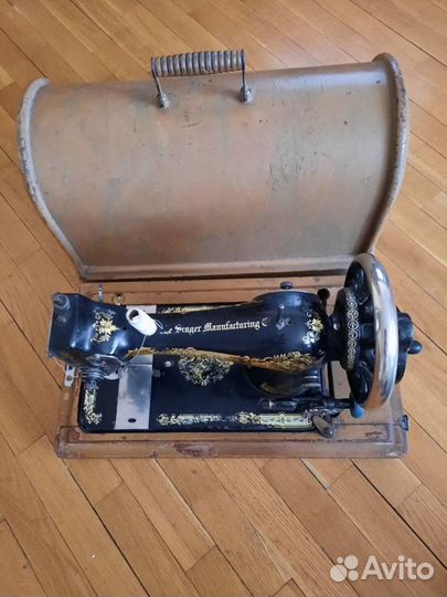 Швейная машинка зингер ручная XIX век рабочая