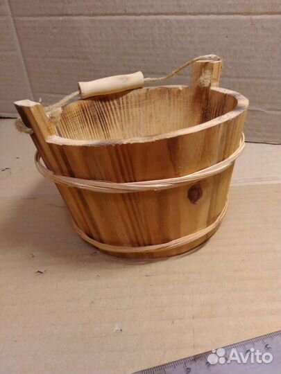 Кадушка деревянная,декоративная