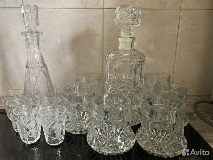 Штофы и графины СССР