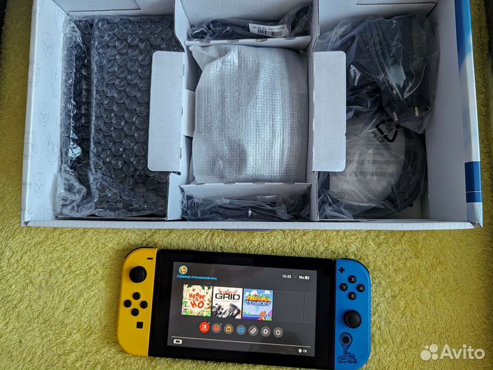 Nintendo Switch Fortnite Edition прошитая