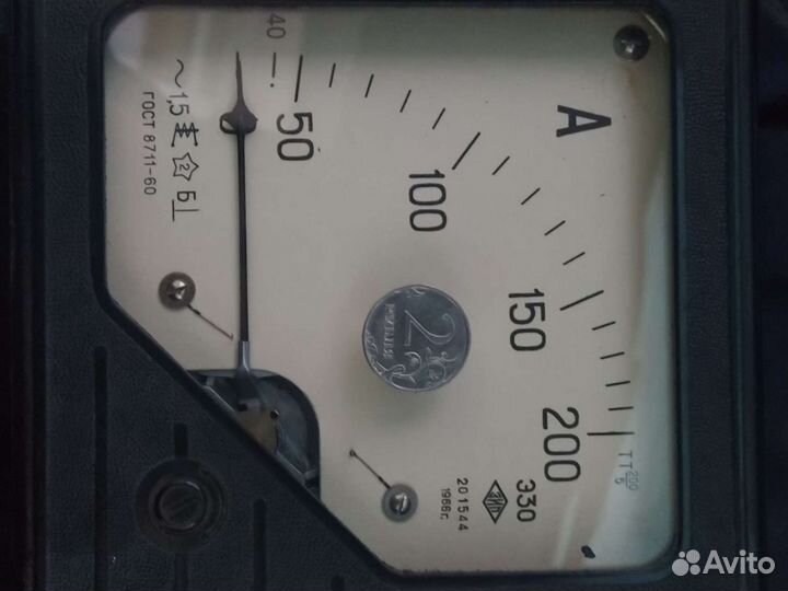 Амперметр 200 Ампер