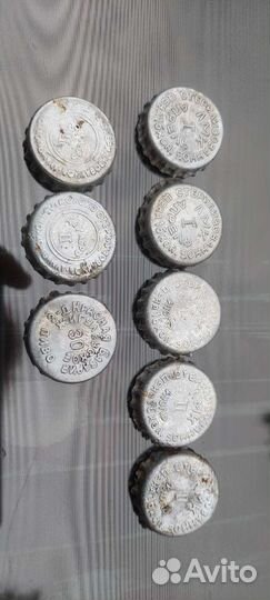 Молочные редкие пробки СССР