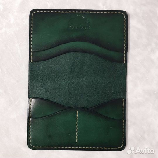 Обложка на паспорт кожаная ручная работа