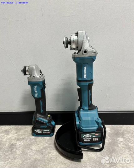 Аккумуляторная болгарка Makita 230 мм (Арт.12036)