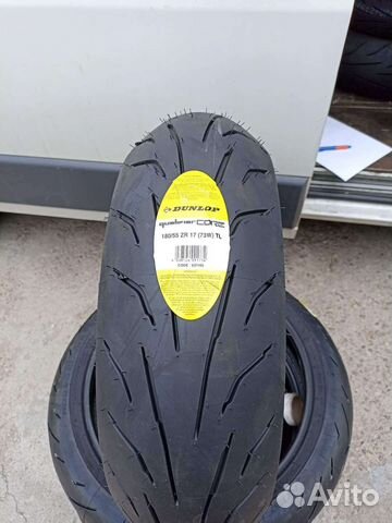 Шина на мотоцикл 180 55 17 Dunlop Qualifier Core