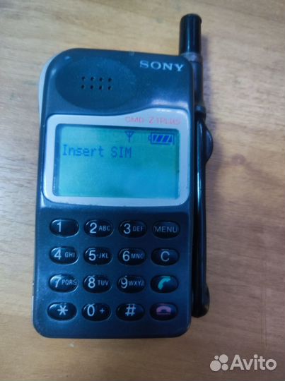 Телефон Sony CMD-Z1. Ретро