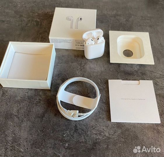 Беспроводные наушники apple airpods 2