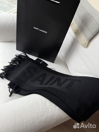 Saint laurent шарф новый оригинал
