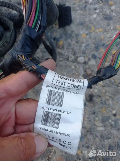 Электр, проводка от калины 1, с кондером