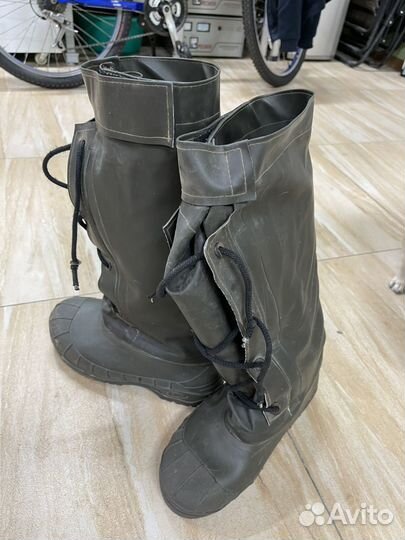 Рыбацкие зимние сапоги на шипах