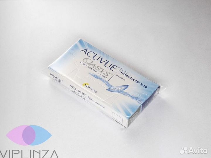 Контактные лины Acuvue Oasys 6 штук