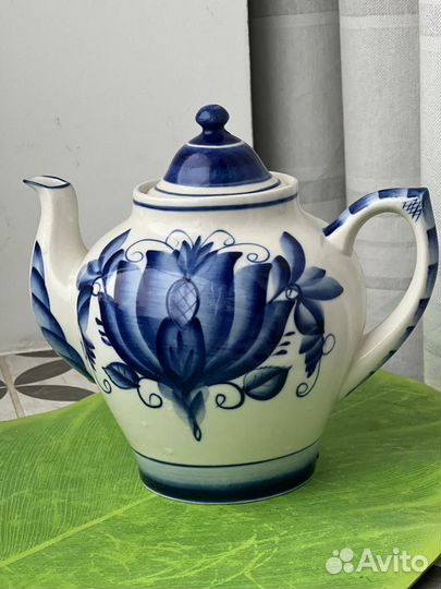 Чайник заварочный гжель