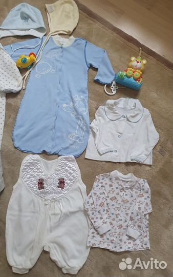 Детские вещи пакетом на мальчика 62 68