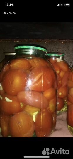 Помидоры в томатном соке