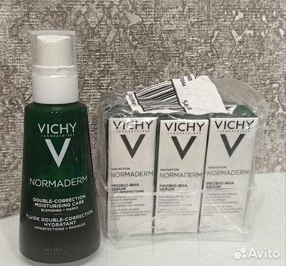 Крем флюид и сыворотка Нормадерм Vichy