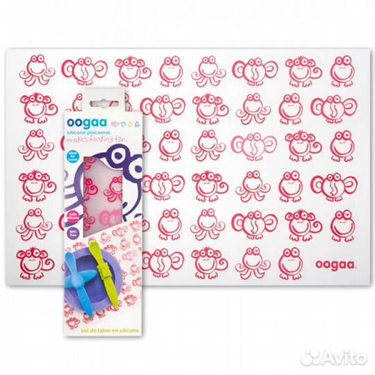 Новый Силиконовый коврик для кормления oogaa