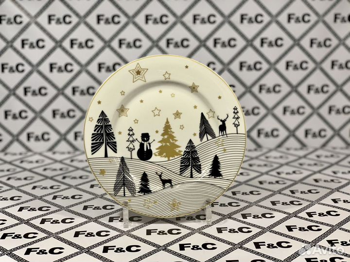 Bohemia новогодняя посуда коллекция Christmas