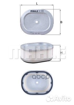 Фильтр воздушный LX4255 Mahle/Knecht