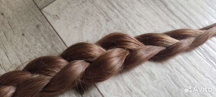 Коса шиньон(натуральные волосы)
