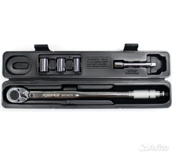 Динамометрический ключ Forsage 40-210Нм, 1/2