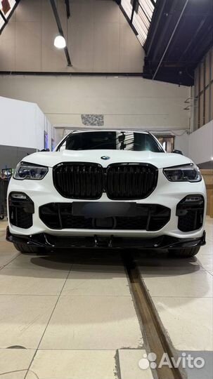 Обвес BMW G05 премиум сплиттер лезвия