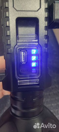 Мощный фонарь прожектор