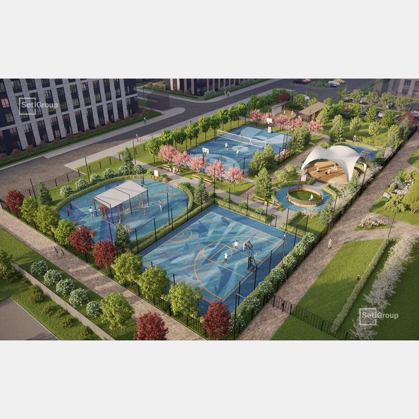 2-к. квартира, 66,3 м², 9/12 эт.