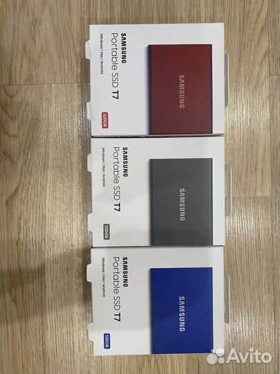 Внешний жесткий диск samsung t7