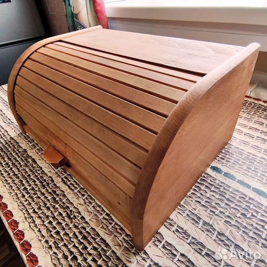 Хлебница деревянная большая